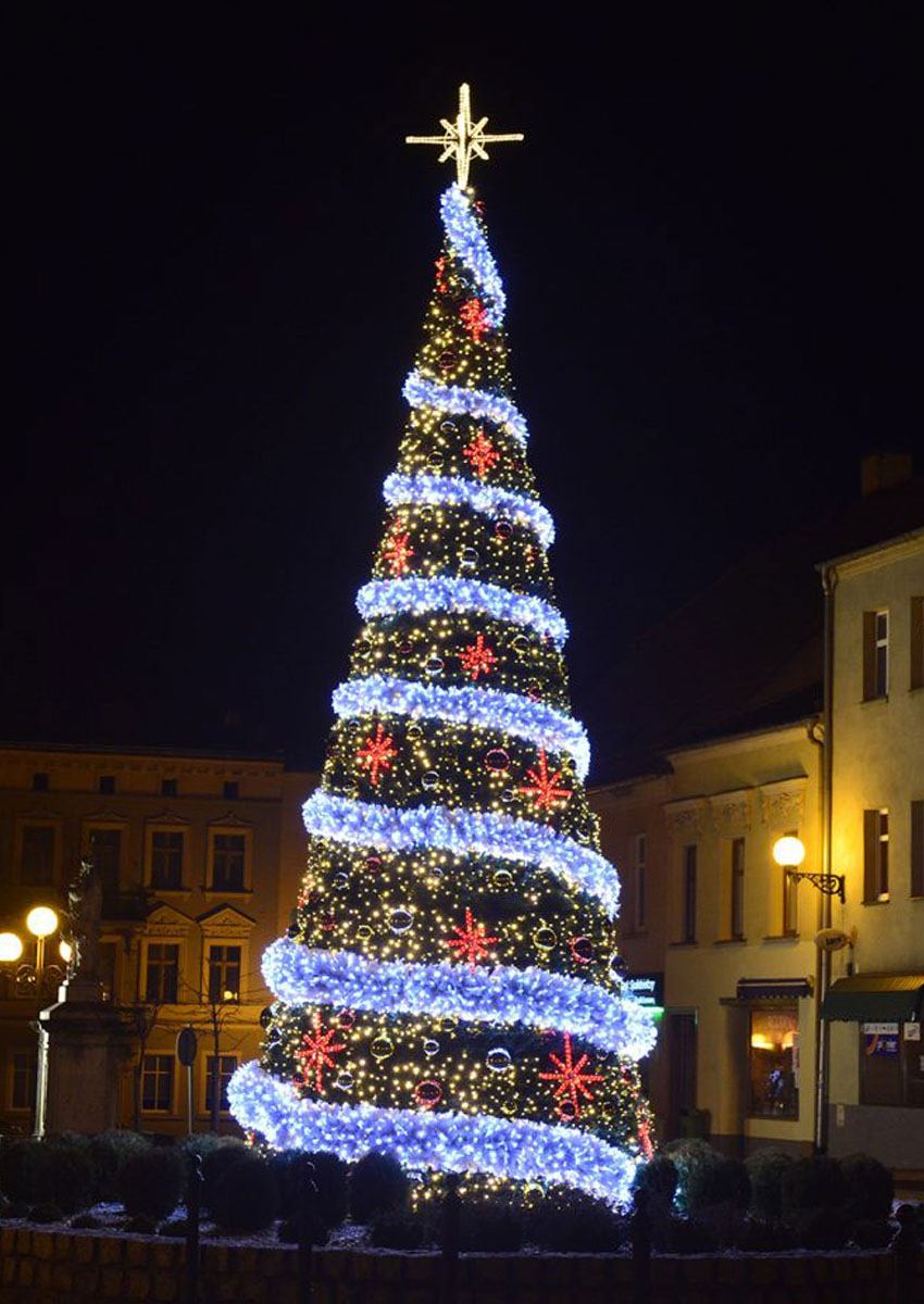 Sapin de Noël décoré à louer